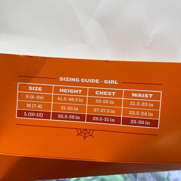 Hide and eek NWT mermaid costume girls large 10-12 - Picture 6 of 6